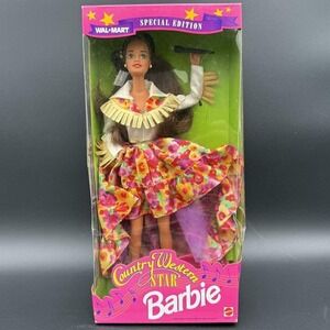 Country Western Star Barbie Doll 1994 Brown 12097 Special Ed. Walmart Exclusive